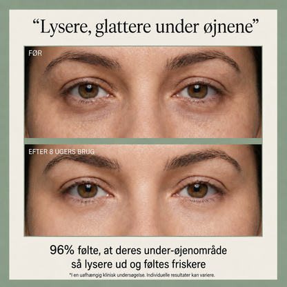 18-urter beriget Under Eye Revival Serum med lakridsrod og peptider til lysere, fastere hud under øjnene