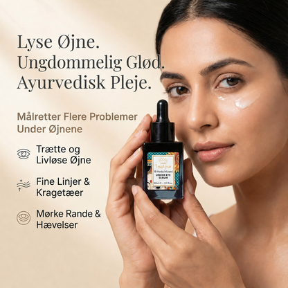 18-urter beriget Under Eye Revival Serum med lakridsrod og peptider til lysere, fastere hud under øjnene