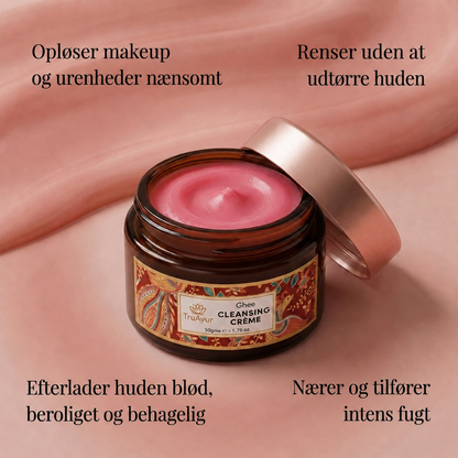 Øjeblikkelig glød på ingen tid – Ayurvedisk ghee-rensecreme