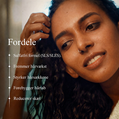 Ayurvedisk hårrens med Bhringraj og Shikakai
