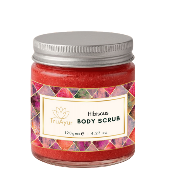 Kropsscrub med hibiscus og rose