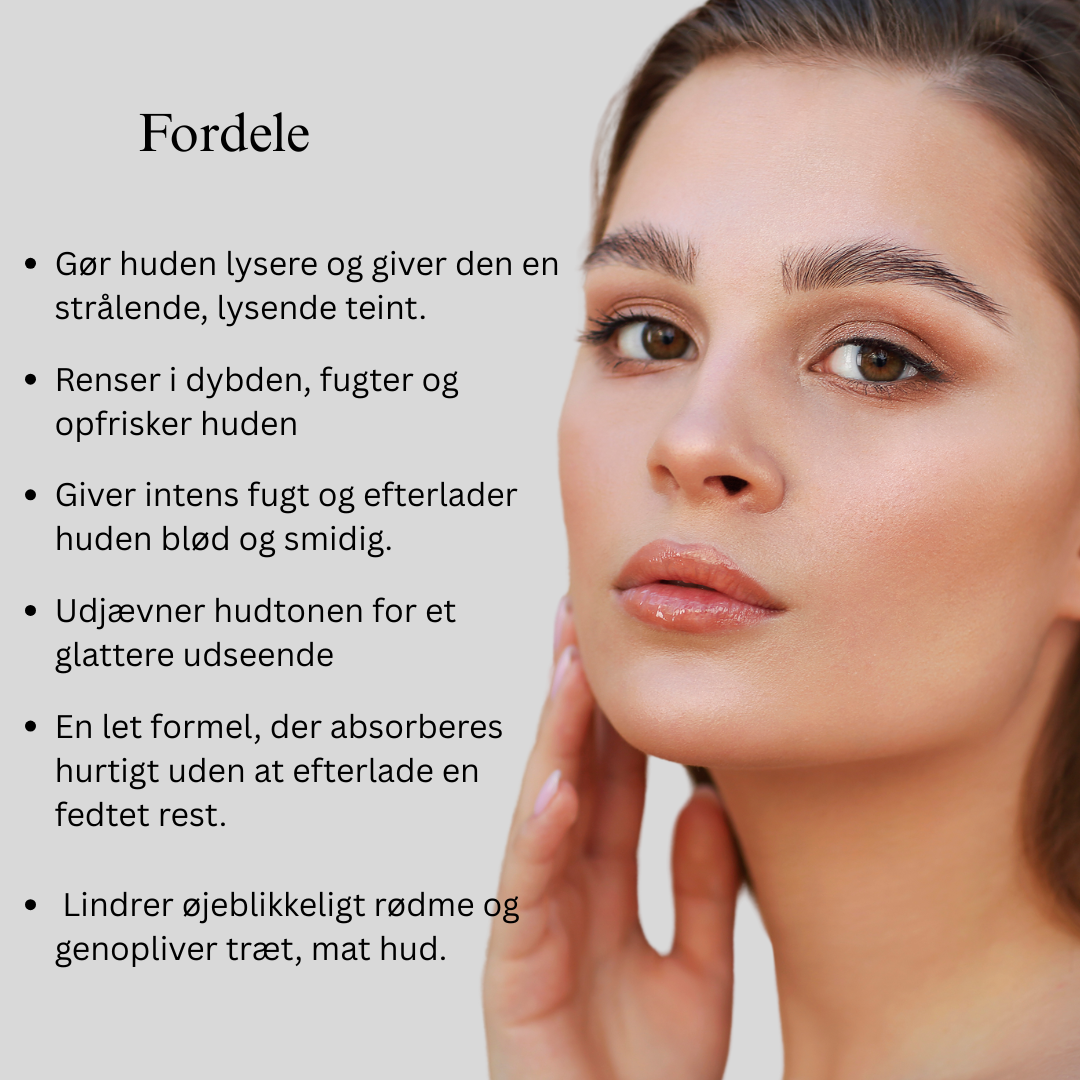 Fresh Face Duo med Kashmir Safran og Mulethi (Ansigtsrens og Aloe Fresh Face Gel)