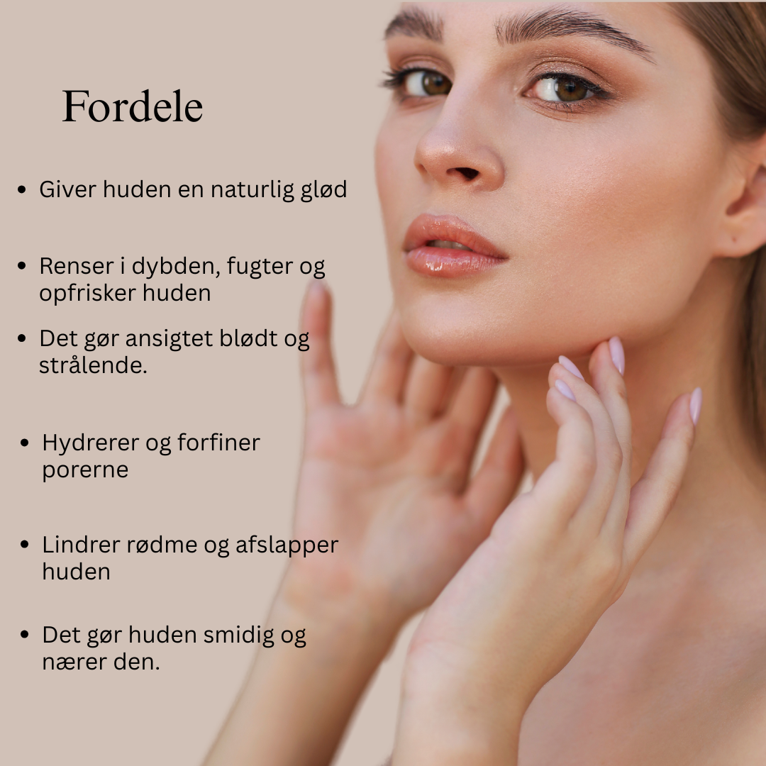 Ayurvedisk ansigtsrens med Mulethi og safran