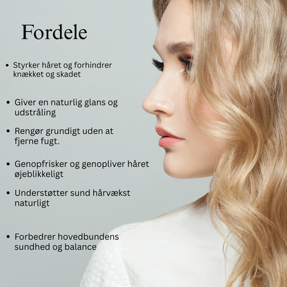 Ayurvedisk hårrens med Bhringraj og Shikakai